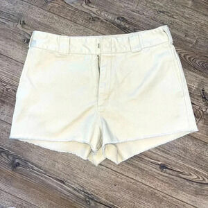 Dickies khaki shorts size 10